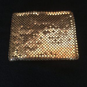 Gold Mesh Whiting and Davis Wallet
